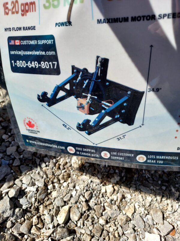 Skid Steer to 3 point Adapter - Image 4