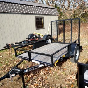 2024 Kearny 5x8 Utility Trailer with Ramp, 3500 lb Axle