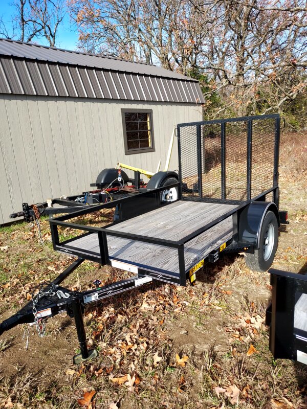 2024 Kearny 5x8 Utility Trailer with Ramp, 3500 lb Axle