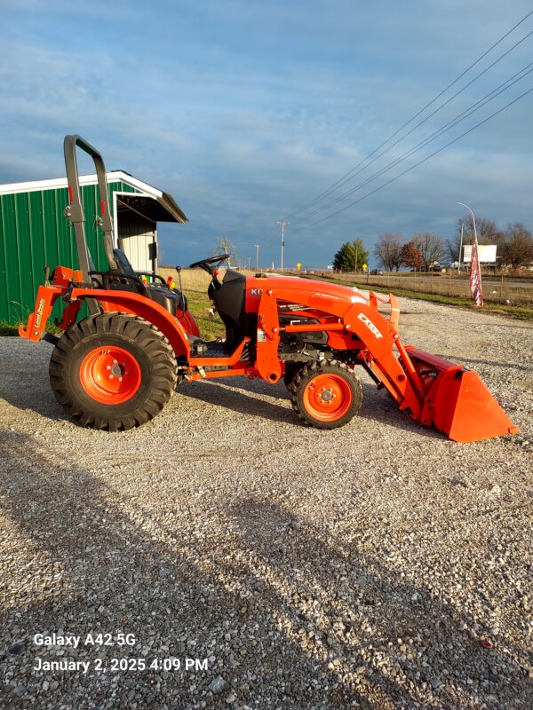 2019 Kubota B2650 Low Hours 60 inch belly mower - Image 2