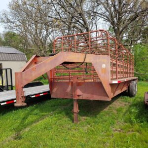 1978 Gooseneck Stock Trailer 20 ft
