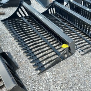 66 in Rock Bucket Skid Steer Attachment